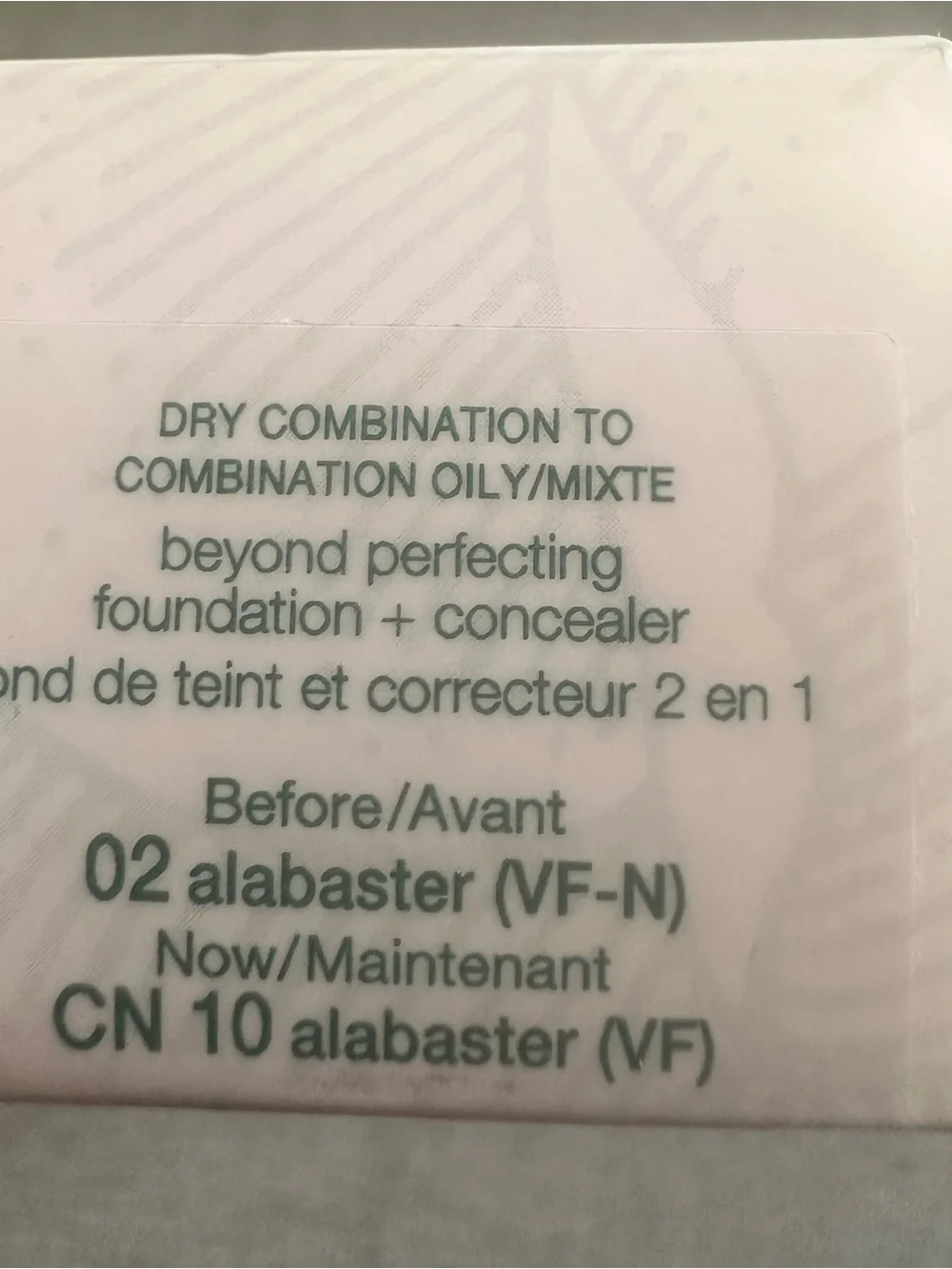 Clinique Beyond Perfecting Foundation + Concealer — CN10
